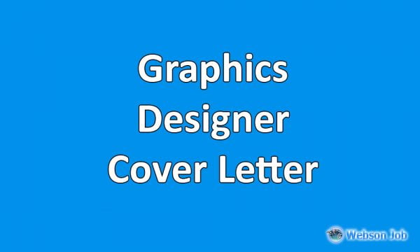 graphic design cover letter